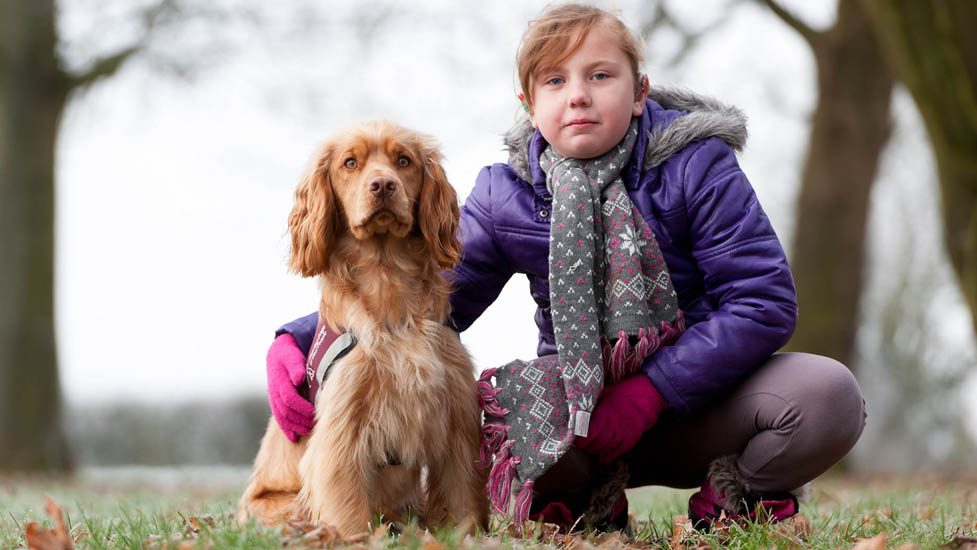 Hearing dogs for children