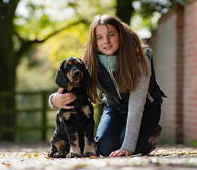Hearing dogs for children