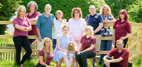 Hearing dog Scamp
