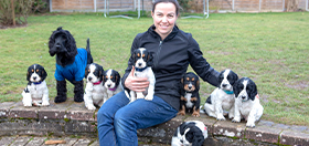 hearing dog for deaf people mum